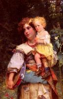 Detti, Cesare-Auguste - Gypsy Woman and Child